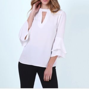 Zara Bell Sleeve Top